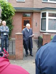 Stolpersteenlegging Bertha Heijmans-Heimans woensdag 9 juli 2014. Foto’s Kyra Broshuis, Ans Luiken en Fons Monasso.